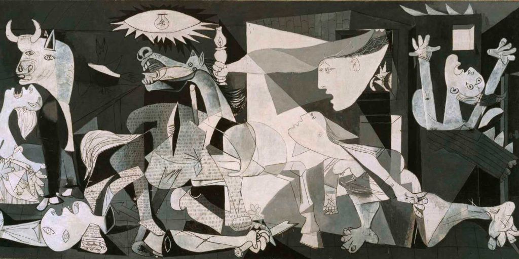 slide 11: picasso guernica